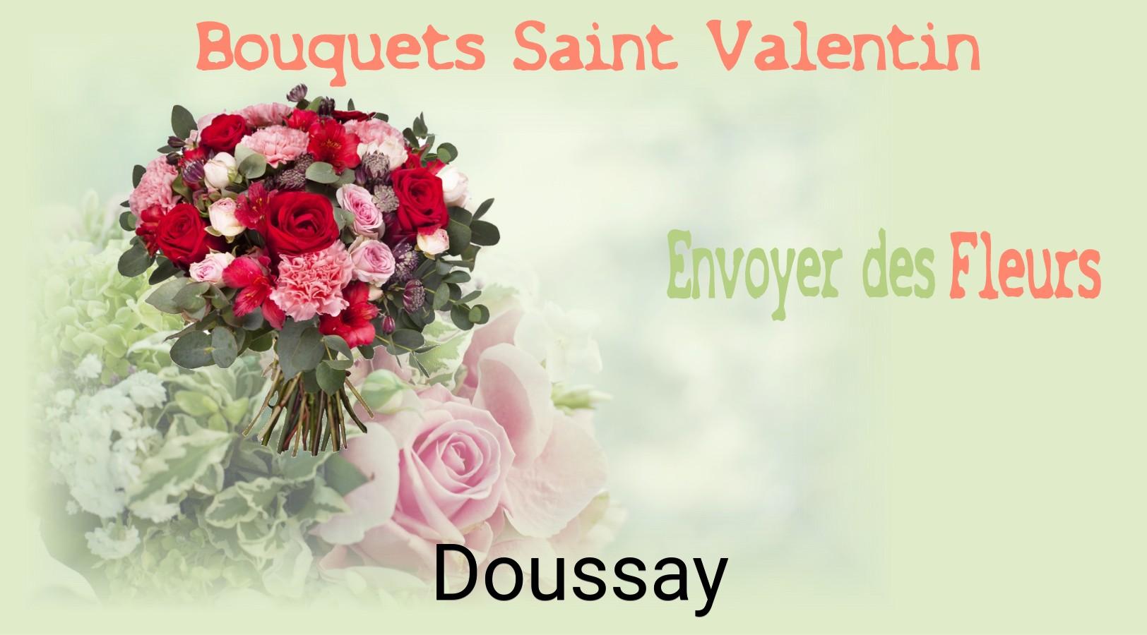 Roses de Saint-Valentin livrées à Doussay